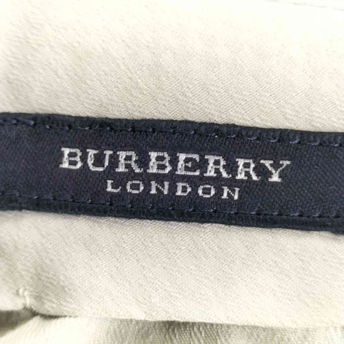 バーバリーロンドン BURBERRY LONDON ウールカシミヤ センタープレス スラックス メンズ W91