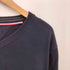 トミーヒルフィガー TOMMY HILFIGER ロゴ刺繍 Vネック コットンニット メンズ import:L