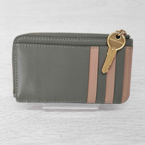 チャールズアンドキース CHARLES&KEITH ジップアラウンドミニウォレット レディース