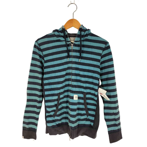 デラックス DELUXE ボーダージップパーカー メンズ 38