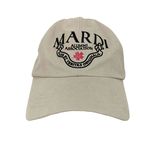 マルディメクルディ Mardi Mercredi ロゴ刺繍ストラップバックキャップ レディース