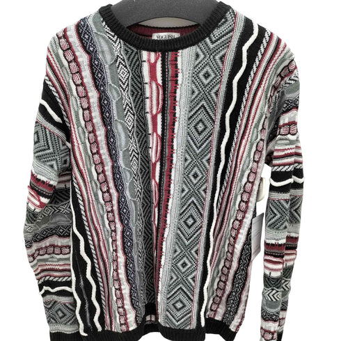 ヴォーギッシュ VOGUISH 3Dニットセーター メンズ JPN:L