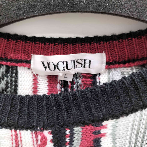 ヴォーギッシュ VOGUISH 3Dニットセーター メンズ JPN:L