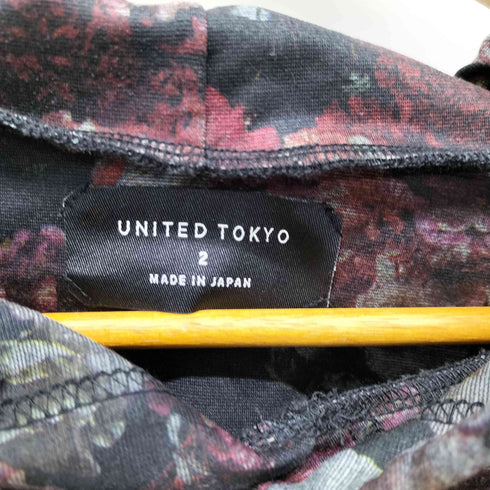 ユナイテッドトウキョウ UNITED TOKYO プリントオーバーサイズパーカー メンズ JPN:2