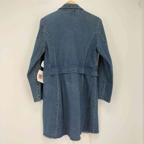 johann c.brun カットオフ デニムジャケット レディース import:M
