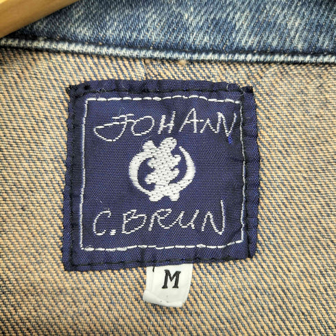 johann c.brun カットオフ デニムジャケット レディース import:M