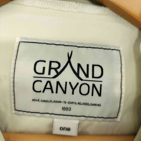 グランドキャニオン GRANDCANYON 刺繍ロゴ クロップドジャケット レディース ONE SIZE