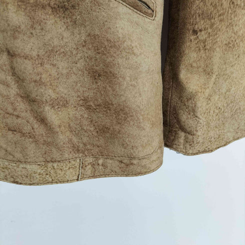 JEKEL ジェケル フランス製 本革 ラムスキン シャツ ジャケット Y2K レディース FR:42