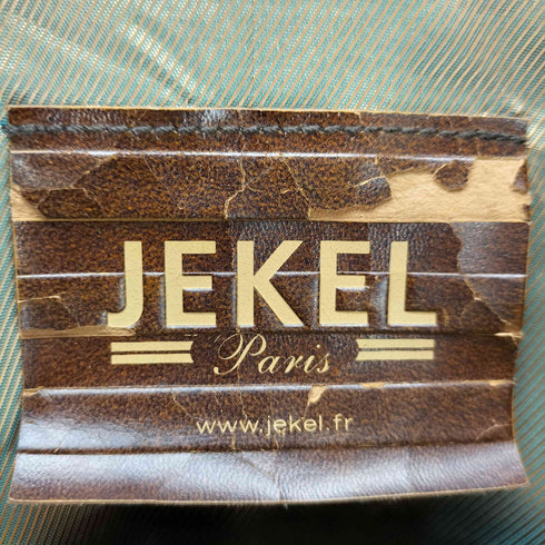 JEKEL ジェケル フランス製 本革 ラムスキン シャツ ジャケット Y2K レディース FR:42