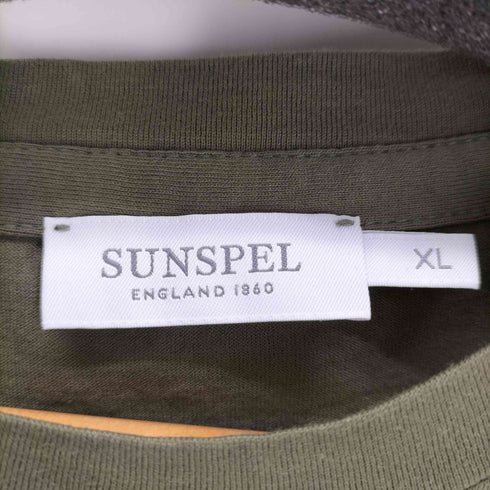 サンスペル Sunspel イングランド製 クルーネックTシャツ メンズ JPN:XL