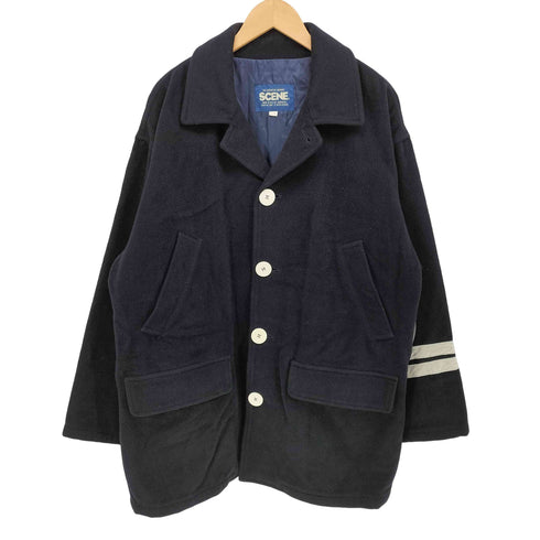 シーン SCENE 裏地キルティング ハーフコート メンズ import:L