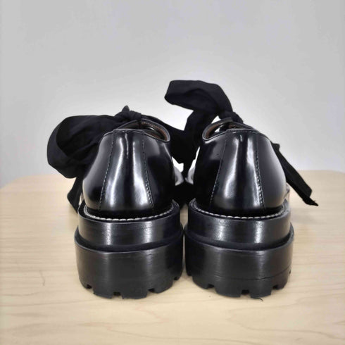 マルニ MARNI Made In Itary Leather Derby Shoes イタリア製 レース リボン レザー ドレス ダービー シューズ ローファー レディース