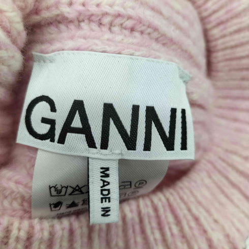 ガニー Ganni ウール リブ ニット ベレット ベレー帽 レディース ONE SIZE