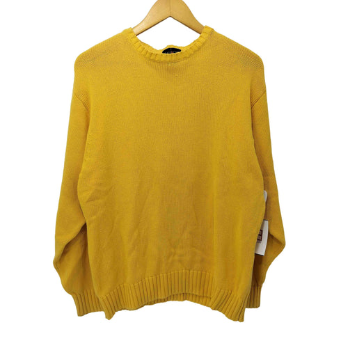 ジェイクルー J.CREW 90s 巨人タグ コットン クルーネック ニット セーター メンズ import:M