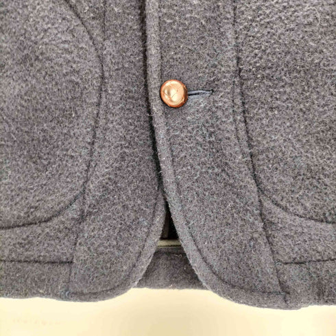 ダントン DANTON ウールモッサジャケット 胡桃ボタン クルミ ショールカラー レディース JPN:34