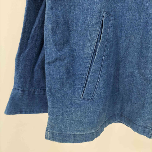 ファーストダウン FIRST DOWN ジップアップ デニム シャツジャケット メンズ import:L