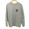 エドウィン EDWIN HEALTH SWEAT ヨーロッパ企画 両面 アートワーク プリント クルーネックスウェット メンズ import:M