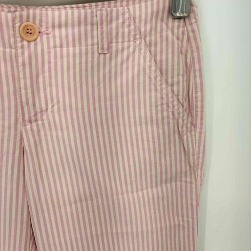 モスキーノジーンズ MOSCHINO JEANS 90-00s イタリア製 ストライプ フレアパンツ レディース 34