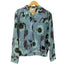 ポールスミス Paul Smith 花柄 総柄 開襟 オープンカラー リネン コットン シャツ ジャケット ブルゾン メンズ import:M