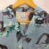 ポールスミス Paul Smith 花柄 総柄 開襟 オープンカラー リネン コットン シャツ ジャケット ブルゾン メンズ import:M