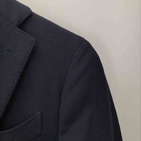 ラルディー二 LARDINI Made In Itary 3B Tailored Jacket イタリア製 裏地背抜き サマーウール テーラード ジャケット メンズ EUR:44