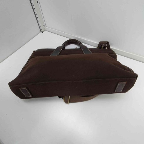 ステフノマーノ STEFANOMANO イタリア製 2Way Shoulder Bag レザー コンビ ショルダー ハンド ビジネス バック メンズ