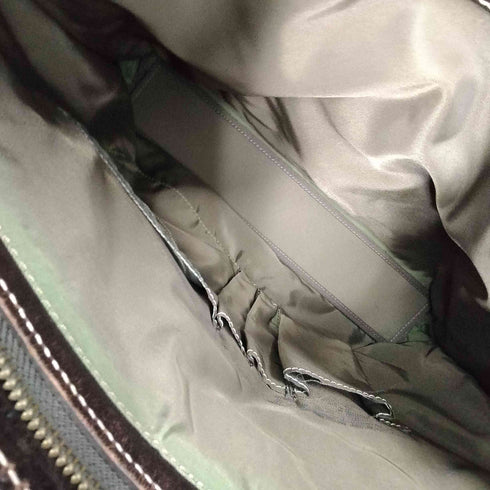 ステフノマーノ STEFANOMANO イタリア製 2Way Shoulder Bag レザー コンビ ショルダー ハンド ビジネス バック メンズ