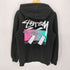 ステューシー Stussy SS CUBE HOODIE キューブ フーディ 両面プリント プルオーバー パーカー メンズ import:S