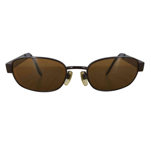 ジョルジオアルマーニ Giorgio Armani MADE IN ITALY メタルフレーム スクエア サングラス レディース SMALL