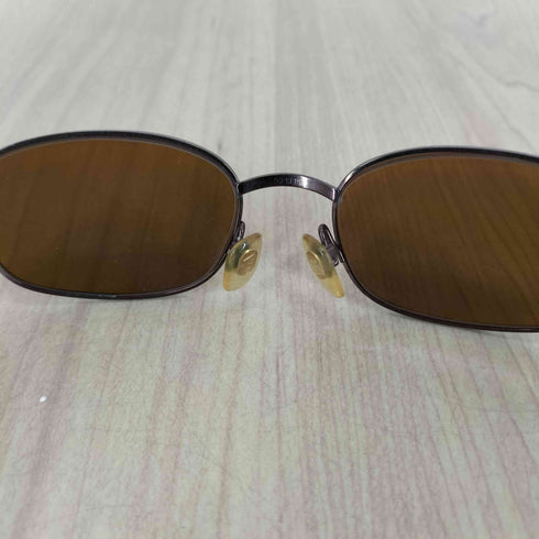 ジョルジオアルマーニ Giorgio Armani MADE IN ITALY メタルフレーム スクエア サングラス レディース SMALL