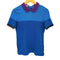 ラコステ LACOSTE 鹿の子 バックボタン S/S シャツ レディース EUR:38