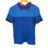 ラコステ LACOSTE 鹿の子 バックボタン S/S シャツ レディース EUR:38