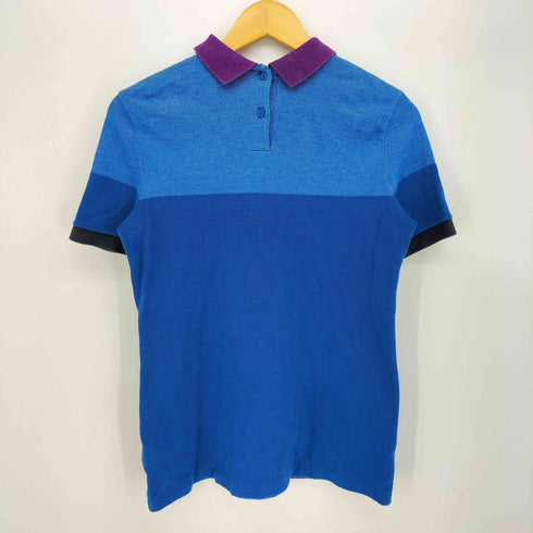 ラコステ LACOSTE 鹿の子 バックボタン S/S シャツ レディース EUR:38