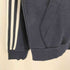 アディダス adidas エッセンシャルズ 3ストライプ 裏起毛 スウェット パーカー メンズ import:M
