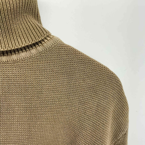 ザラ ZARA ハイネック クロップド コットン ニット レディース import:S
