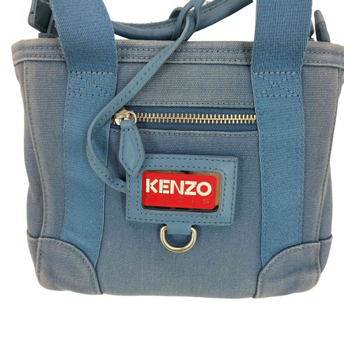 ケンゾーパリス KENZO PARIS Small Tote Bag スモール トート バッグ 2WAY キャンバス地 メンズ