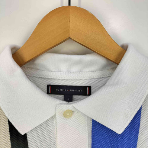 トミーヒルフィガー TOMMY HILFIGER ARCHIVE FIT マルチカラー ポロシャツ メンズ import:S