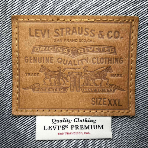リーバイス Levis 25AW PREMIUM TYPE 1 TRUCKER JAKET トラッカー ジャケット フラッシャー付 メンズ import:XXL