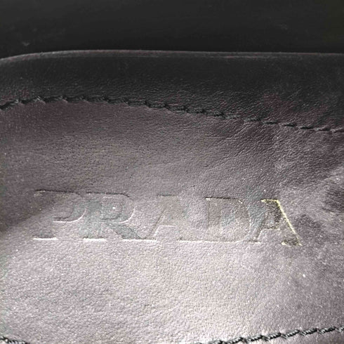 プラダ PRADA ウィングチップ レザードレスシューズ メンズ 8 1/2