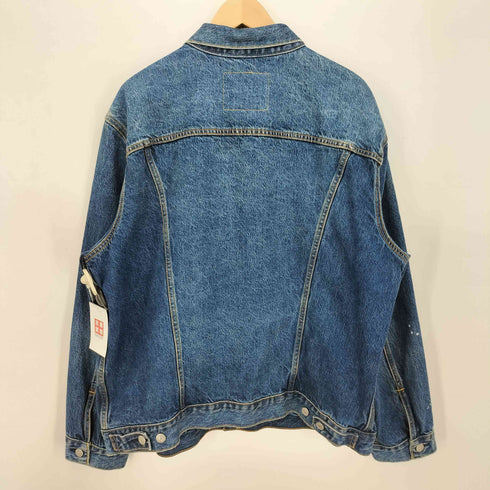 リーバイス Levis PREMIUM TYPE 3 DENIM TRUCKER JACKET デニム トラッカー ジャケット ペンキ加工 メンズ import:XL