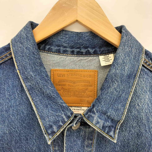 リーバイス Levis PREMIUM TYPE 3 DENIM TRUCKER JACKET デニム トラッカー ジャケット ペンキ加工 メンズ import:XL