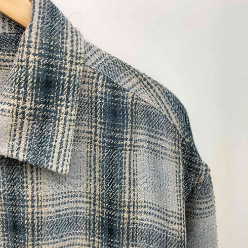 ジャーナルスタンダードレリューム JOURNAL STANDARD relume 25AW リング オンブレー チェック シャツ メンズ JPN:L