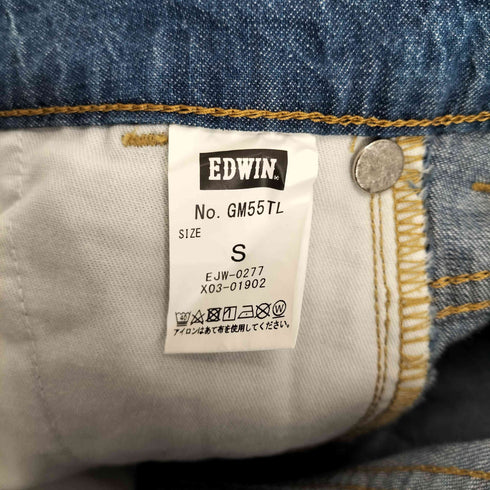 エドウィン EDWIN ガウチョ ワイドデニムパンツ レディース JPN:S