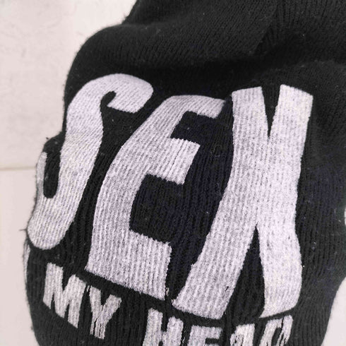 cmyk rewks SEX IN MY HEAD プリント ニット帽 メンズ