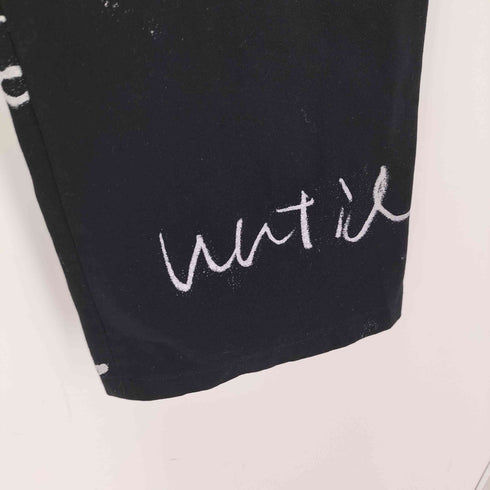 ワイズレッドレーベル Ys Red Label メッセージプリント ワイドパンツ レディース JPN:2