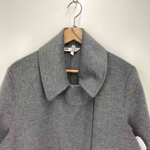 ユニクロ UNIQLO ダブルフェイスラップコート レディース JPN:M