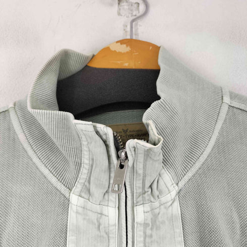 アヴィレックス AVIREX ステンシルプリント ミリタリー ジップジャケット メンズ 2XL