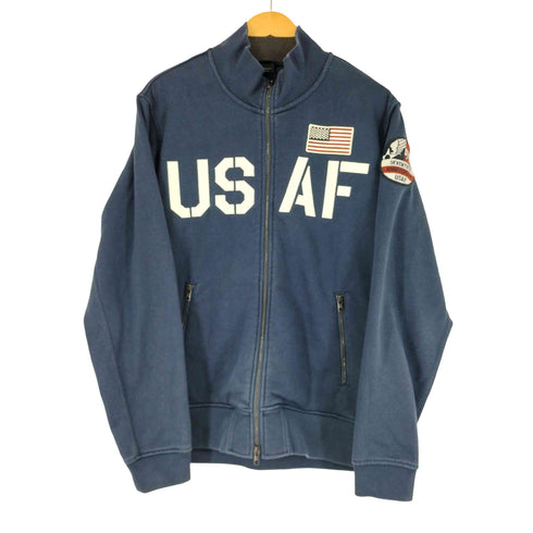 アヴィレックス AVIREX USAF ジップアップスウェット メンズ import:XL