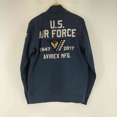 アヴィレックス AVIREX USAF ジップアップスウェット メンズ import:XL