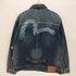 エヴィス EVISU WASHED TYPE 2 DENIM JACKET メンズ JPN:L